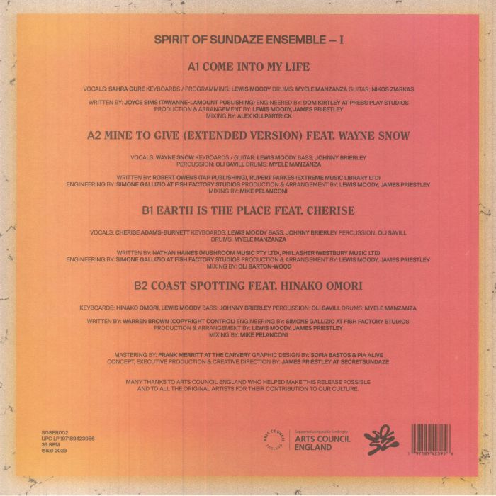 Spirit Of Sundaze Ensemble – I