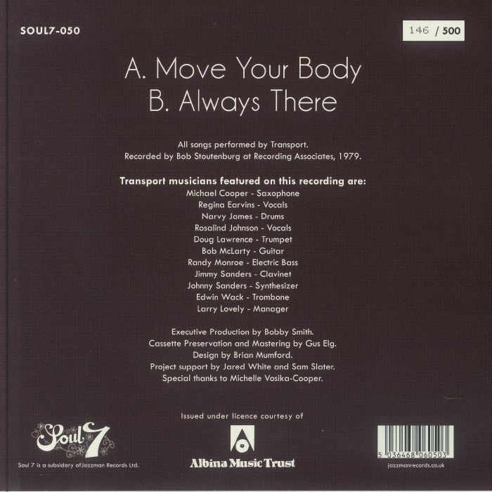 Transport – Move Your Body / Always There