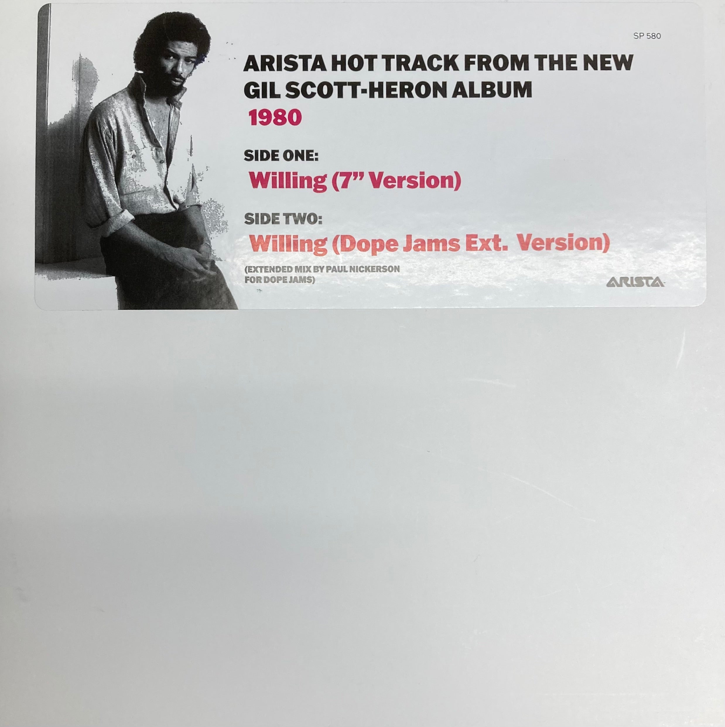 Gil Scott-Heron - Willing (Includes Dope Jams Ext. Version)