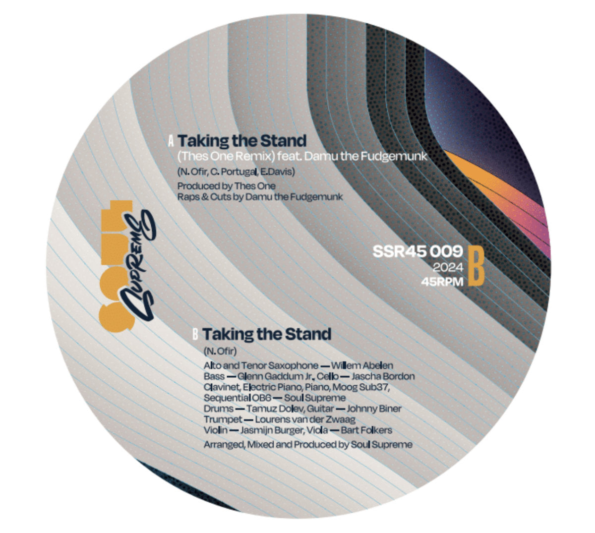Soul Supreme – Taking the Stand (Thes One remix) / Taking the Stand