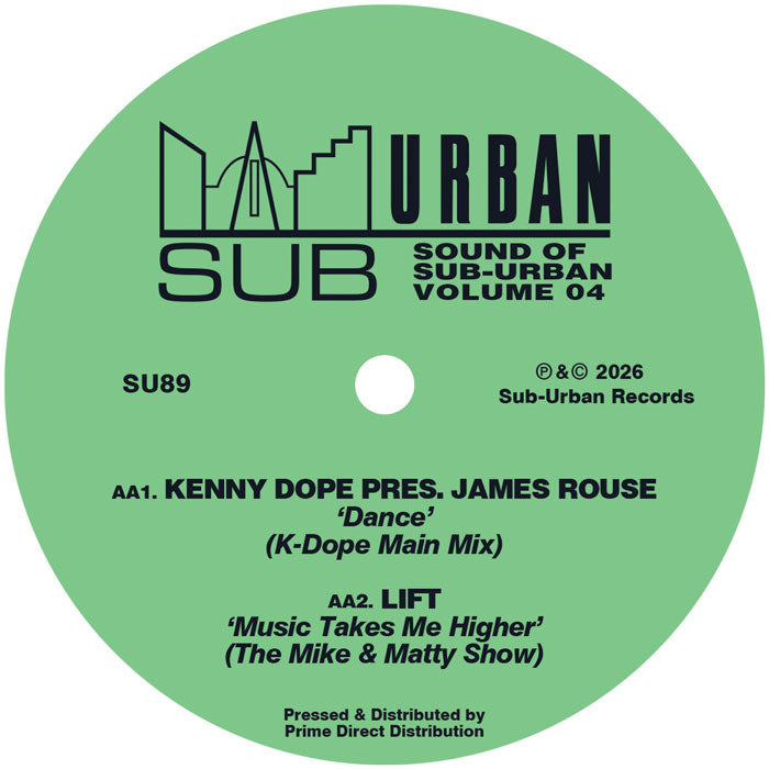 Tommy Musto / Kenny Dope / Mike Delgado / Matthias Heilbronn - The Sound Of Sub-Urban Volume 4【近日入荷予定】
