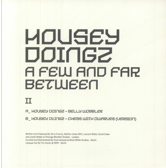 Housey Doingz – A Few And Far Between II