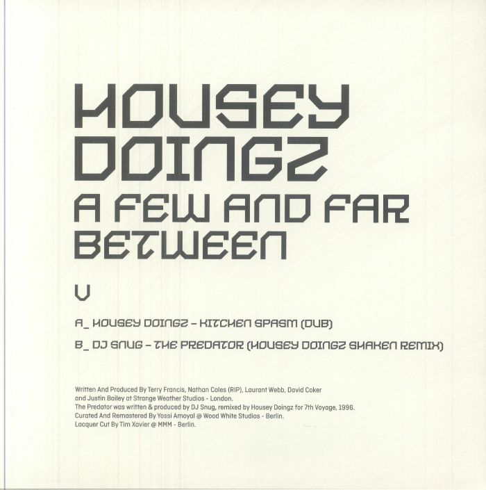 Housey Doingz – A Few And Far Between V