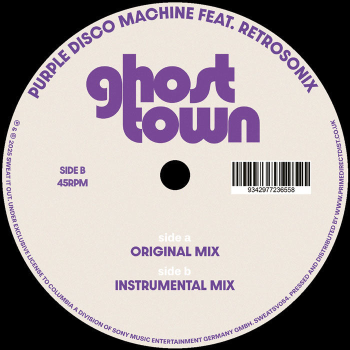 Purple Disco Machine Featuring Retrosonix - Ghost Town