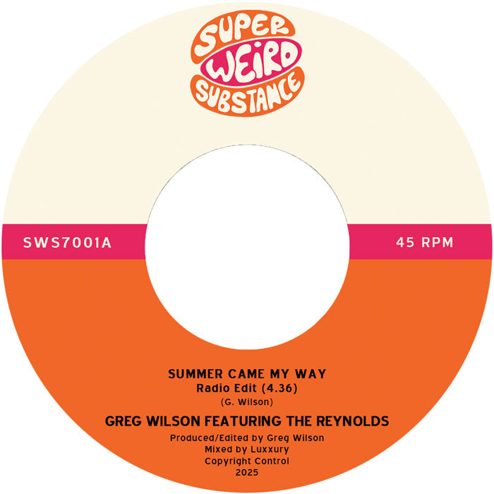 Greg Wilson Featuring The Reynolds - Summer Came My Way