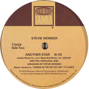 STEVIE WONDER / ANOTHER STAR / AS