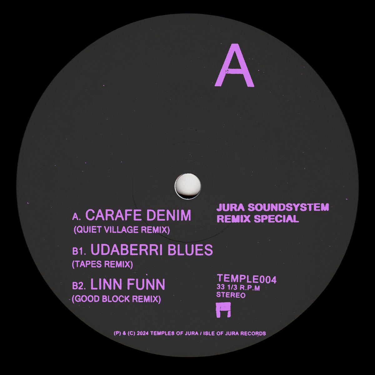 Jura Soundsystem – Remix Special (Quiet Village, Tapes & Goodblock Mixes)