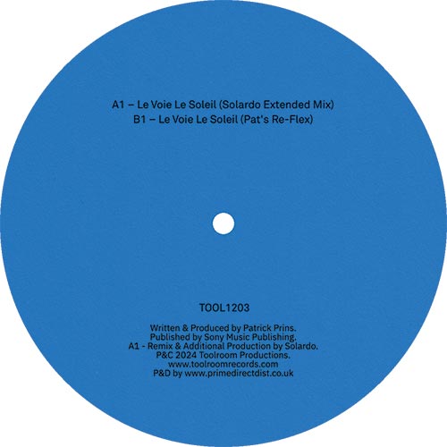 Patrick Prins - Le Voie Le Soleil (RSD LIMITED)