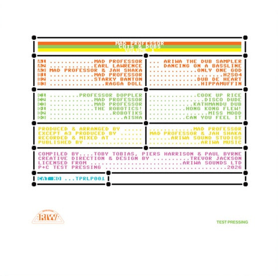 Mad Professor - Cuts & Dubs Volume One【近日入荷予定】