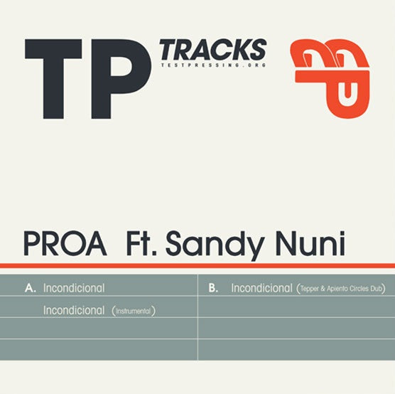 PROA Ft. Sandy Nuni - Incondicional【近日入荷予定】