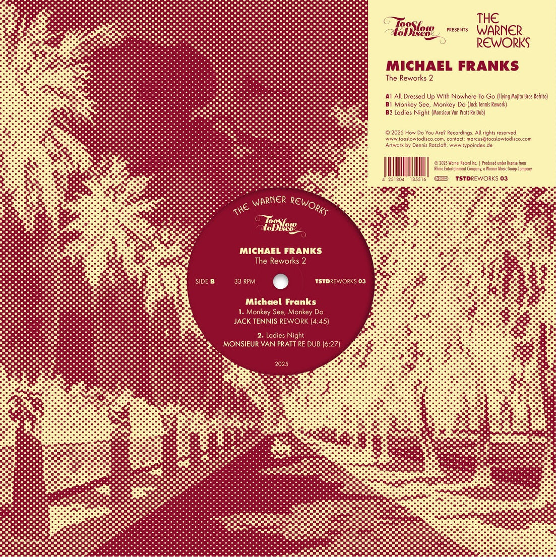 Michael Franks - The Reworks 2 (Ltd. colored Vinyl Edition)