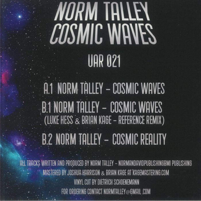 Norm Talley – Cosmic Waves【近日入荷予定】