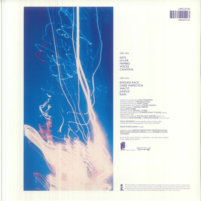 Wally Badarou – Echoes【近日入荷予定】