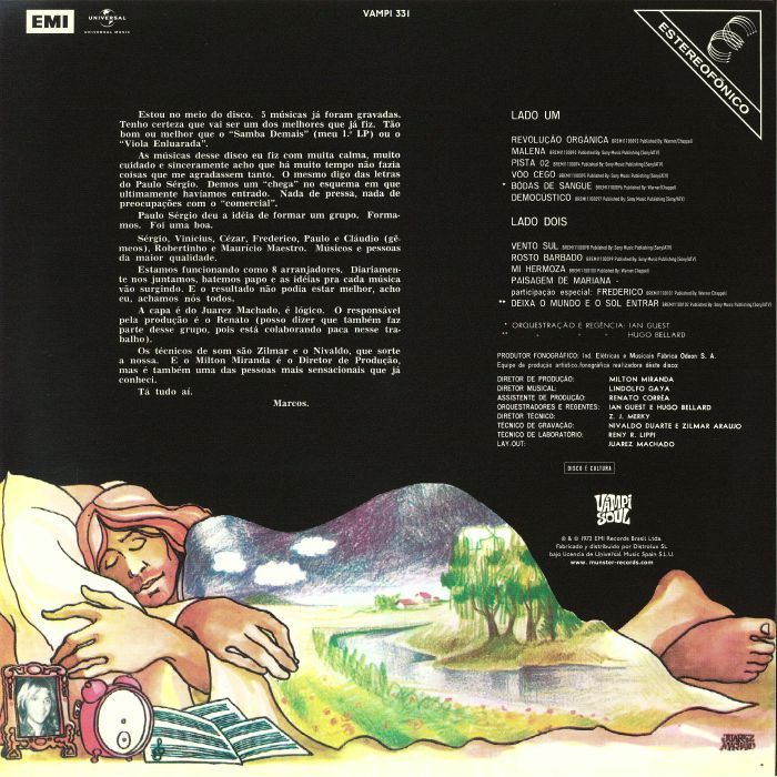 Marcos Valle – Vento sul【近日入荷予定】