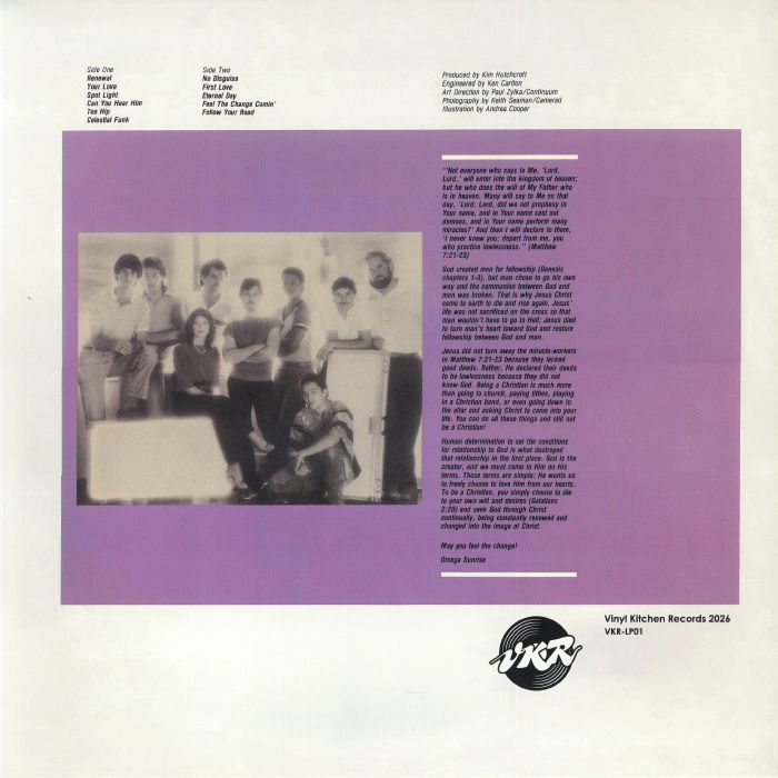 Omega Sunrise – Feel The Change【近日入荷予定】
