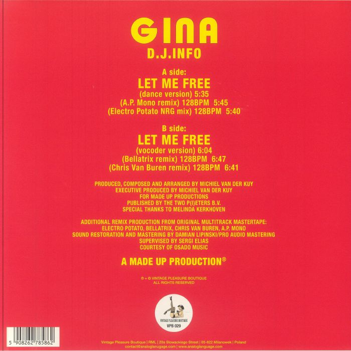 Gina – Let Me Free !