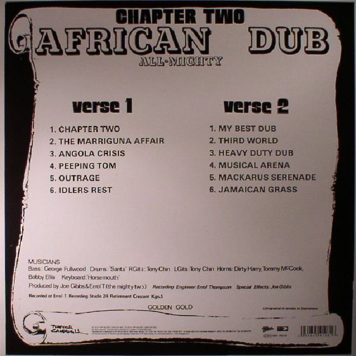 Joe Gibbs & The Professionals - African Dub All-Mighty : Chapter 2