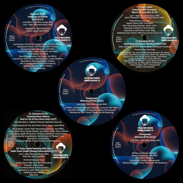 Various – Vega Records 5 Pack Unreleased VI