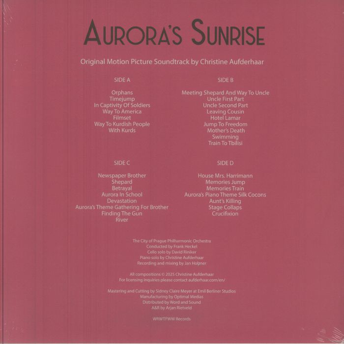 Christine Aufderhaar and City of Prague Philharmonic Orchestra - Aurora's Sunrise (Original Motion Picture Soundtrack)