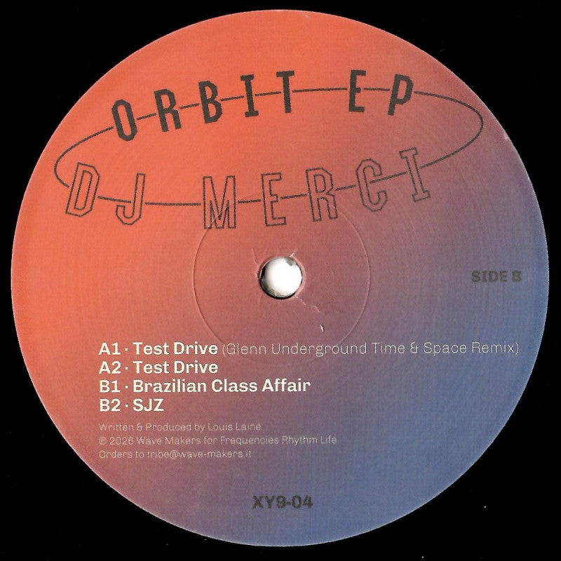 DJ Merci - Orbit EP (incl. Glenn Underground Remix)