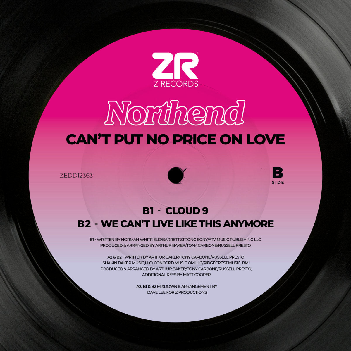 Northend – Can't Put No Price On Love