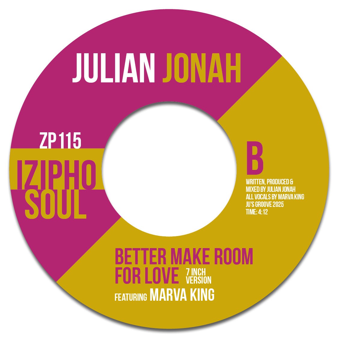 Julian Jonah featuring Marva King - Better Make Room For Love
