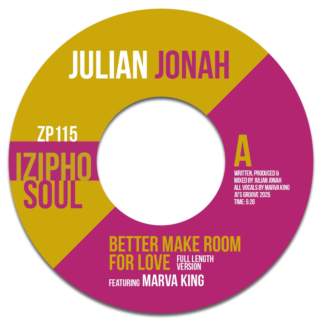 Julian Jonah featuring Marva King - Better Make Room For Love