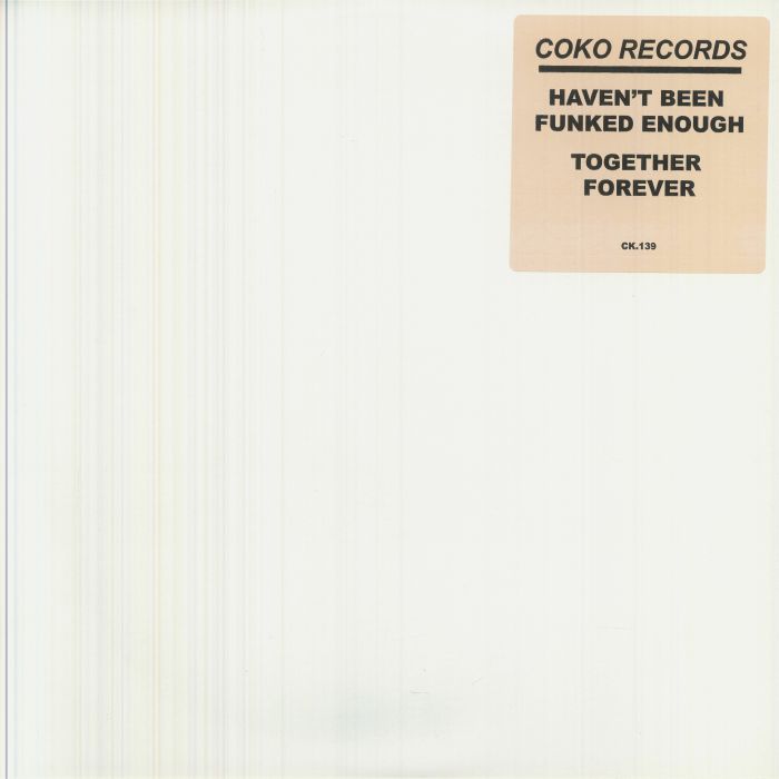 The Ex Tras, Exodus – Haven't Been Funked Enough / Together Forever