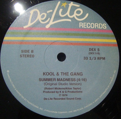 Kool & The Gang - Get Down On It / Summer Madness