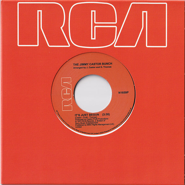 The Jimmy Castor Bunch - It's Just Begun / Troglodyte (Cave Man) (RSD LIMITED)