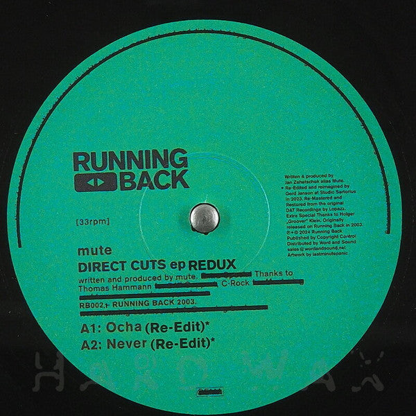 Mute – Direct Cuts (Redux) (Re-Edited By Gerd Janson)