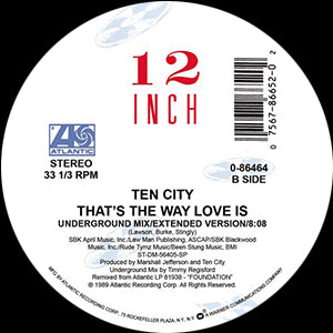 TEN CITY / THAT'S THE WAY LOVE IS