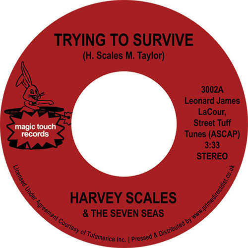 HARVEY SCALES & SEVEN SEAS / TRYING TO SURVIVE / BUMP YOUR THANG (7 inch) -RSD LIMITED-