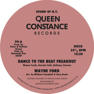 WAYNE FORDE / DANCE TO THE MUSIC FREAKOUT