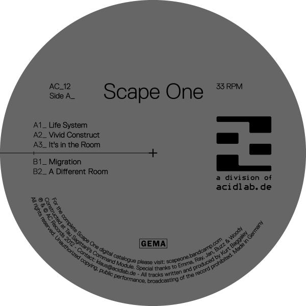 SCAPE ONE / MIGRATION