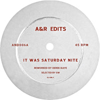 DEREK KAYE / A&R REWORKS