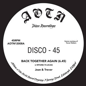 JEAN & TREVOR / BACK TOGETHER AGAIN