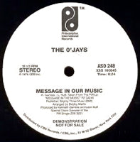 THE O'JAYS / MESSAGE IN OUR MUSIC