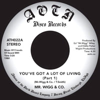 MR. WIGG & CO / YOU'VE GOT A LOT OF LIVING (7 inch)