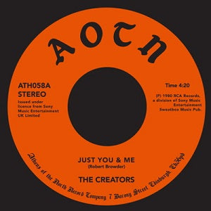 CREATORS / JUST YOU & ME (7 inch)
