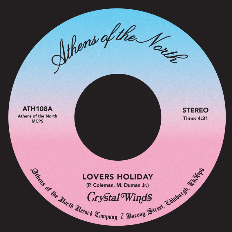 CRYSTAL WINDS / LOVERS HOLIDAY (7 inch)