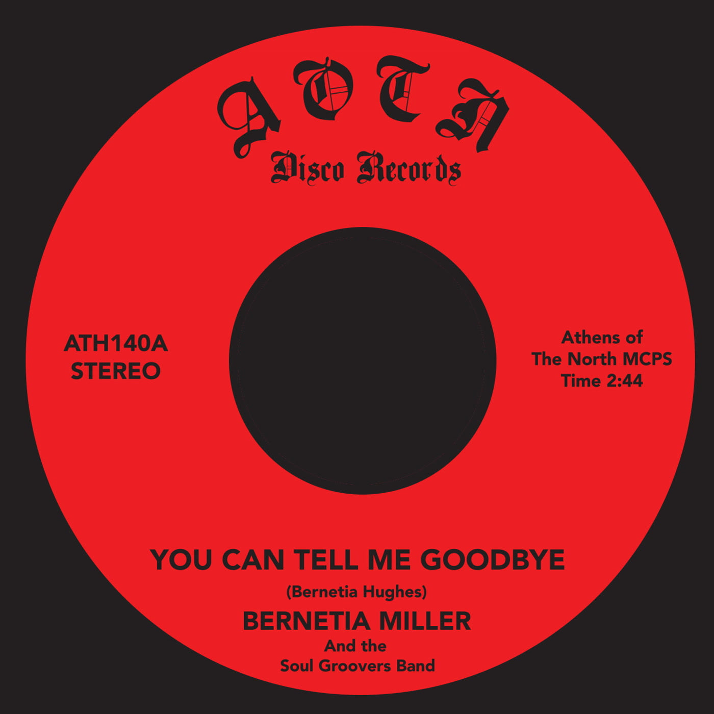 Bernetia Miller And The Soul Groovers Band – You Can Tell Me Goodbye