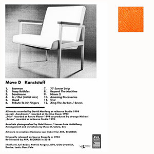 MOVE D / KUNSTSTOFF (2LP)