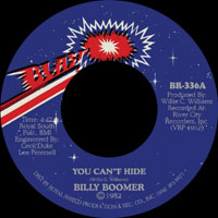 BILLY BOOMER / YOU CAN'T HIDE(7inch)