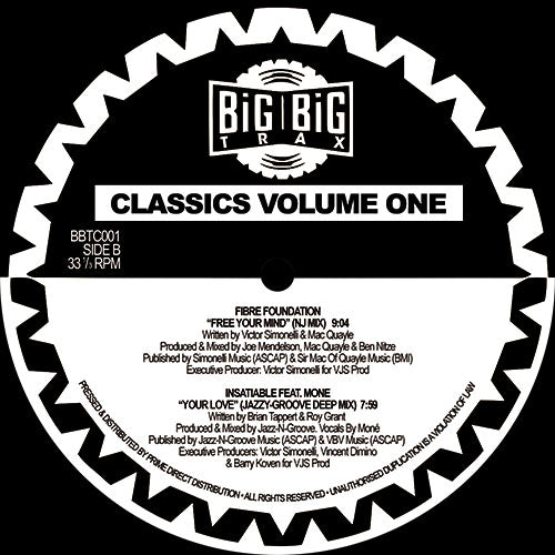 Various – Big Big Trax Classics Volume One