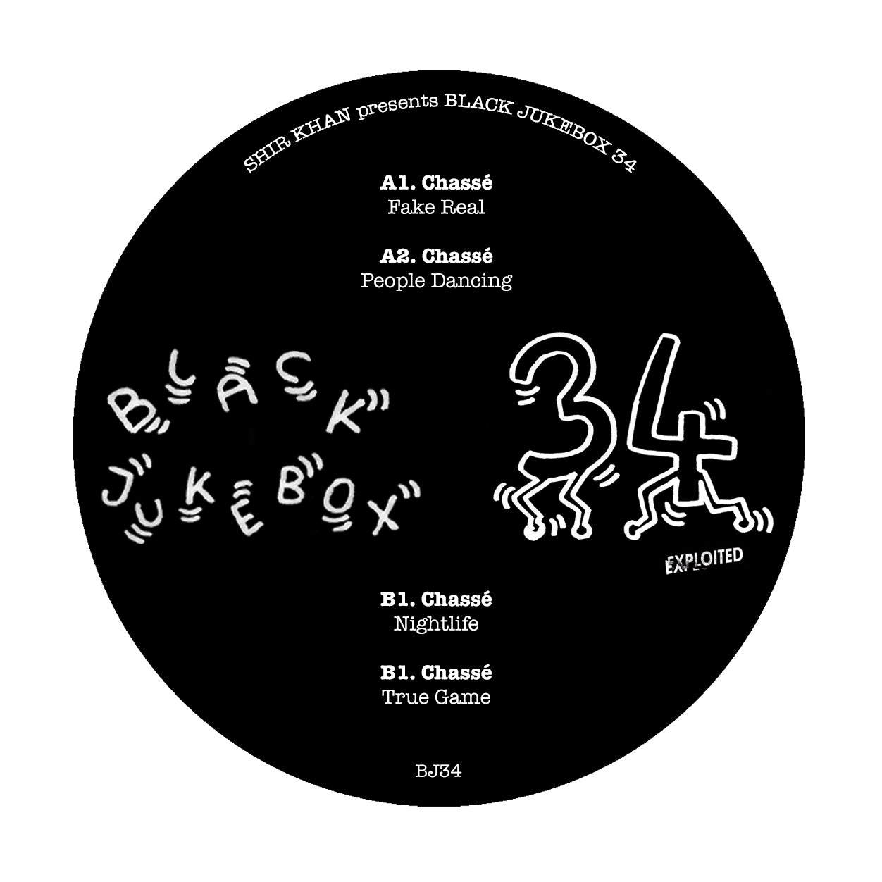 CHASSÉ / SHIR KHAN PRESENTS BLACK JUKEBOX 34