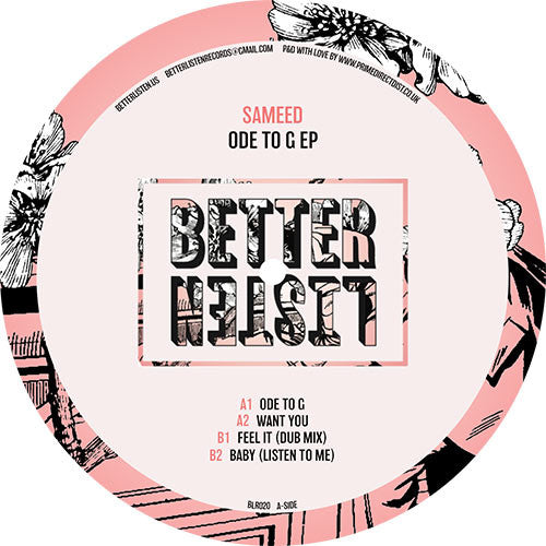 SAMEED / ODE TO G EP