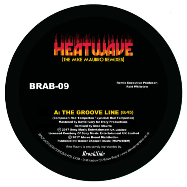 HEATWAVE / THE MIKE MAURRO REMIXES VOL. 2 (THE GROOVE LINE / ALWAYS AND FOR