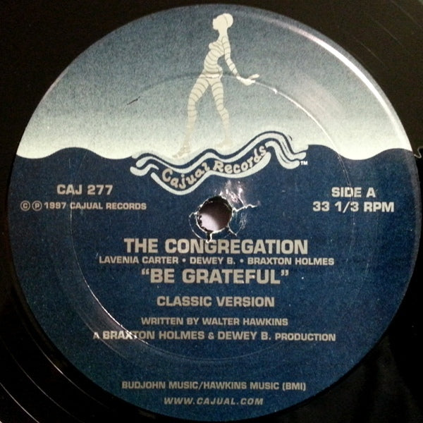 THE CONGREGATION / BE GRATEFUL (W-PACK)