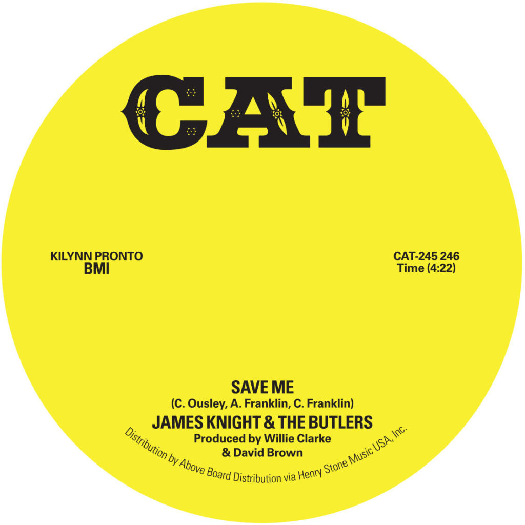 JAMES KNIGHT & THE BUTLERS / SAVE ME / EL CHICKEN (7 inch)